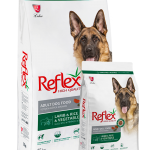 غذای خشک سگ بالغ با طعم گوشت و برنج و سبزیجات رفلکس 15 کیلوگرم(Reflex Adult with Lamb & Rice & Vegetable 15kg)