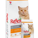 غذای خشک گربه بالغ با طعم مرغ و‌ برنج رفلکس ۱۵ کیلوگرم( Reflex Adult With Chicken & Rice 15kg)