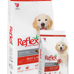 غذای خشک سگ نابالغ با طعم گوشت و‌ برنج رفلکس ۱۵ کیلوگرم( Reflex Puppy With Beef & Rice 15kg)
