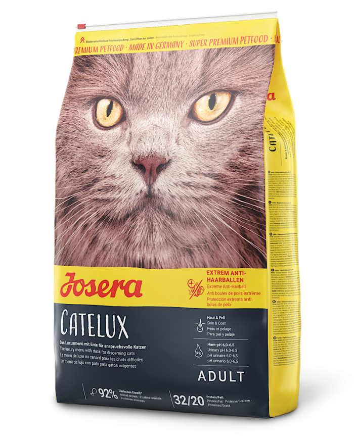 غذای خشک گربه آنتی هیربال مدل جوسرا کتلوکس  10 کیلوگرم(Josera Catelux 10 kg) - Image 1