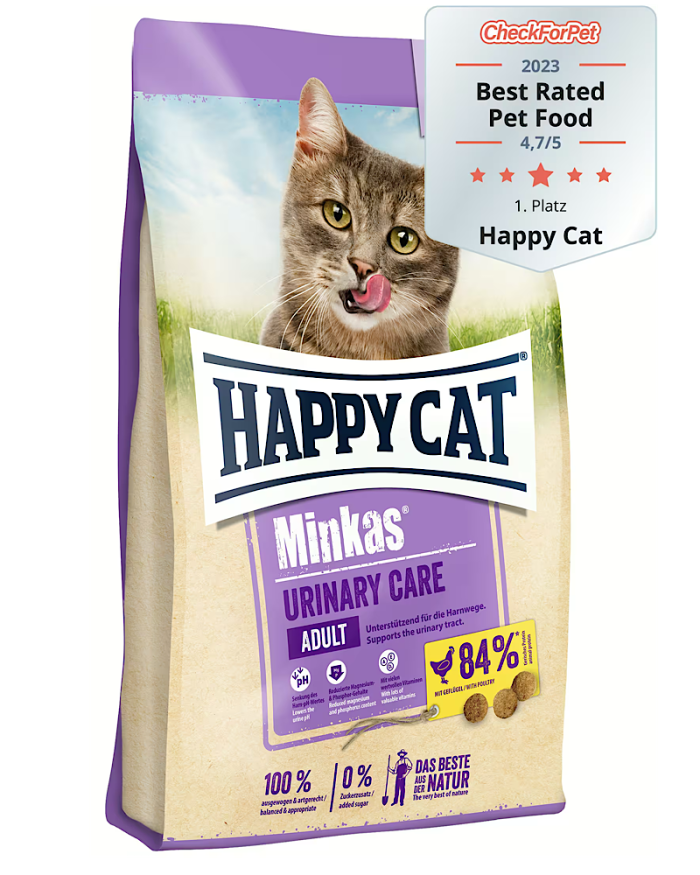 غذا خشک گربه هپی کت مینکاس یورینری 10کیلوگرم( Happy Cat Minkas Urinary 10Kg) - Image 1