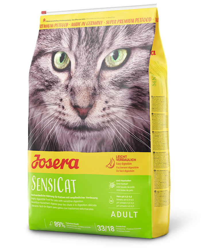 غذای خشک گربه بالغ مدل جوسرا سنسی کت 10 کیلوگرم(Josera Sensicat 10 Kg) - Image 1